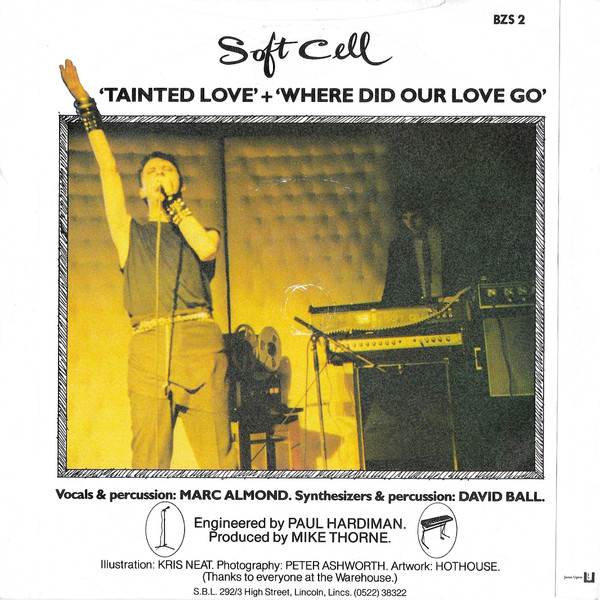 Soft Cell - Tainted Love / Where Did Our Love Go - Used Vinyl Record image 3