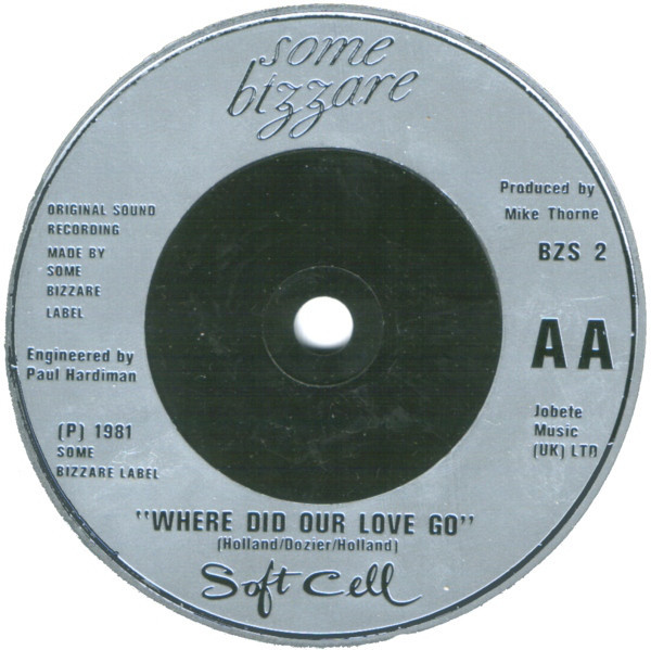 Soft Cell - Tainted Love / Where Did Our Love Go - Used Vinyl Record image 4