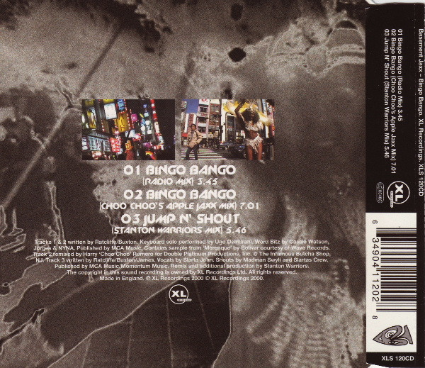 Basement Jaxx - Bingo Bango - Used CD image 2