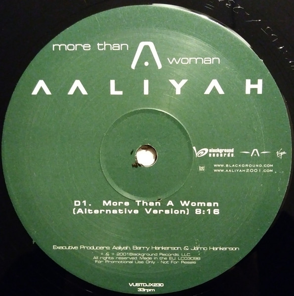 Aaliyah - More Than A Woman (Masters At Work Remixes) - Used image 6