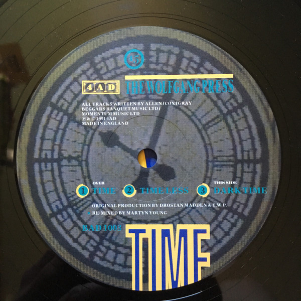 Wolfgang Press - Time - Used Vinyl Record 12" image 3