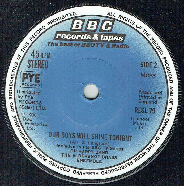 Fred Tomlinson Singe - Oh Happy Band - Used Vinyl Record 7" image 4