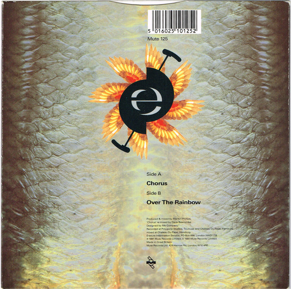 Erasure - Chorus - Used Vinyl Record 7" image 2