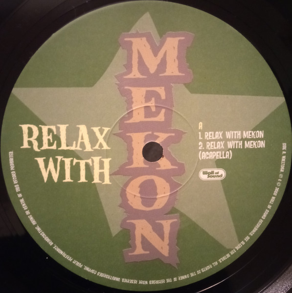 Mekon - Relax With - Used Vinyl Record 12" image 3