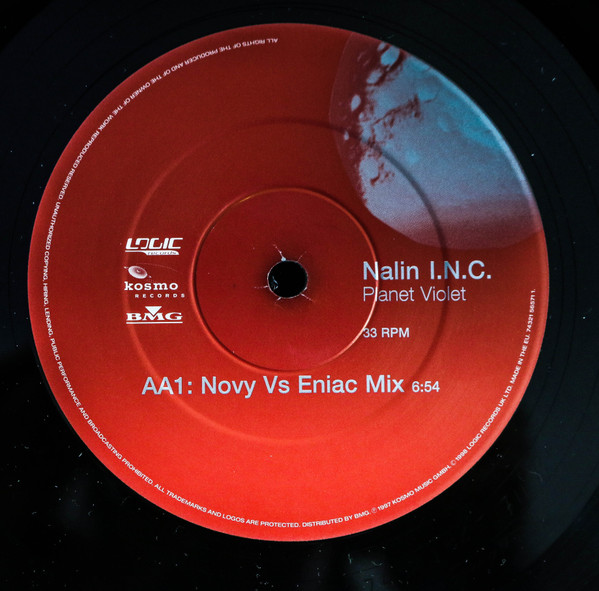 Nalin Inc. - Planet Violet - Used Vinyl Record 12" image 3