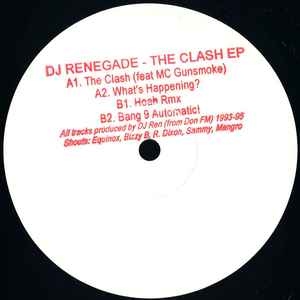 DJ Ren - Clash EP - Vinyl Record 12" image 1