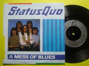 Status Quo - A Mess Of Blues - Used Vinyl Record 7" image 1