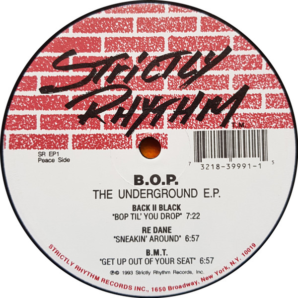 B.O.P. - Underground E.P. - Used Vinyl Record 12" image 4