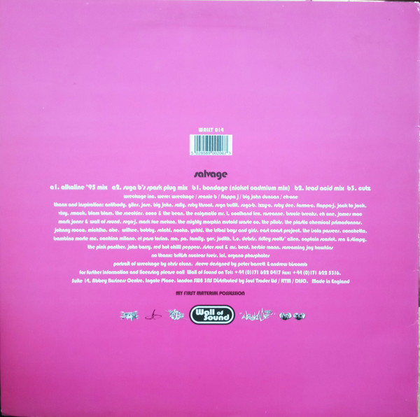 Wreckage Inc. - Salvage - Used Vinyl Record 12" image 2