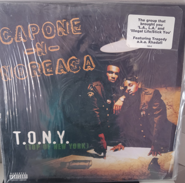 Capone -N- Noreaga - T.O.N.Y. (Top Of New York) - Used Vinyl Record 1 image 2