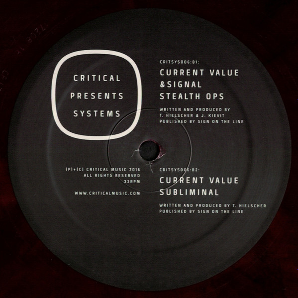 Current Value - Critical Presents: Systems 006 - Vinyl Record 12" image 5