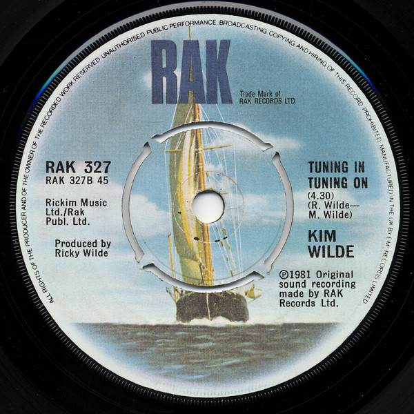 Kim Wilde - Kids In America - Used Vinyl Record 7" image 2