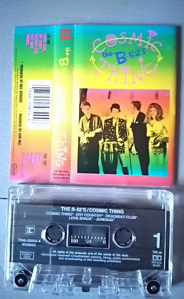 B-52's - Cosmic Thing - Used Cassette image 3