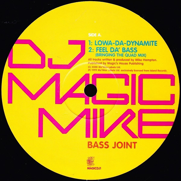 DJ Magic Mike - Bass Joint - Vinyl Record 12" image 2