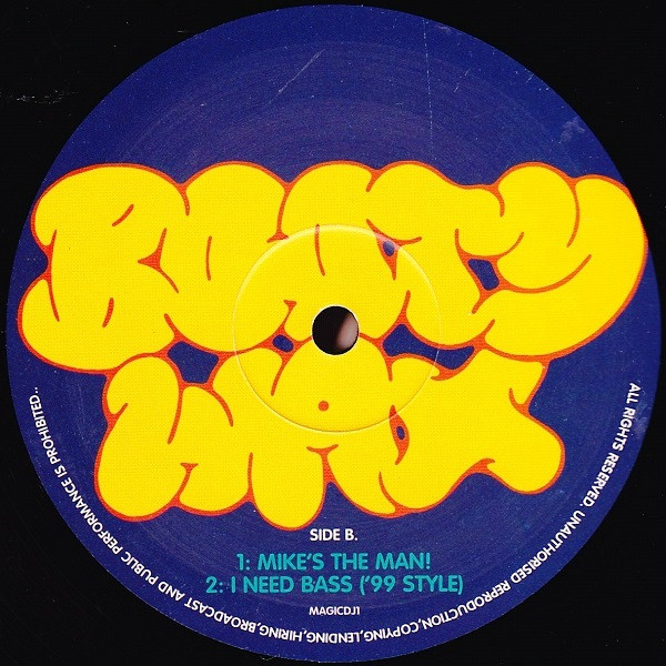 DJ Magic Mike - Bass Joint - Vinyl Record 12" image 3