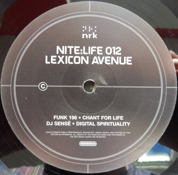 Lexicon Avenue - Nite:Life 012 - Used Vinyl Record image 5