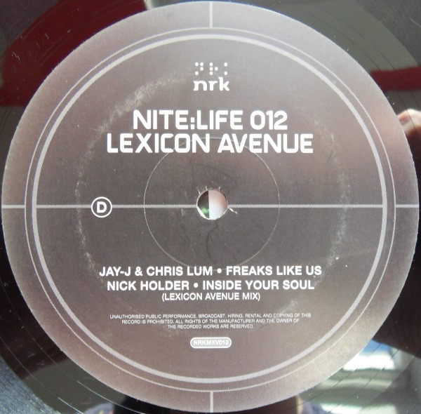 Lexicon Avenue - Nite:Life 012 - Used Vinyl Record image 6