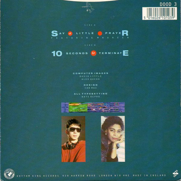 Bomb The Bass - Say A Little Prayer - Used Vinyl Record 7" image 2