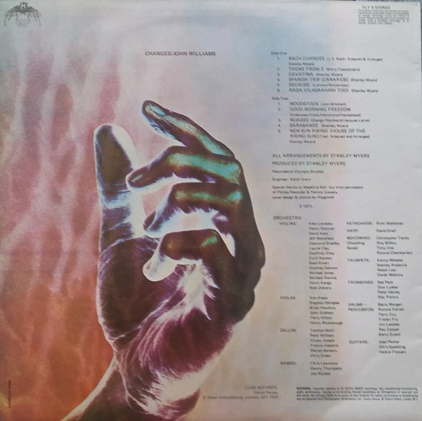 John Williams - Changes - Used Vinyl Record image 2