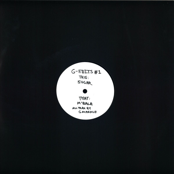 G. Markus - G-Edits #1 - Vinyl Record 12" image 2