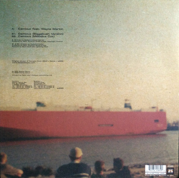Boozoo Bajou - Camioux - Used Vinyl Record 12" image 2