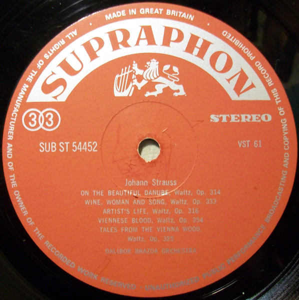 Johann Strauss Jr. - Waltz Enchantement - Used Vinyl Record image 3