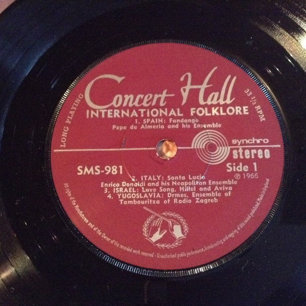 Various - Folklore International - Used Vinyl Record 7" image 3