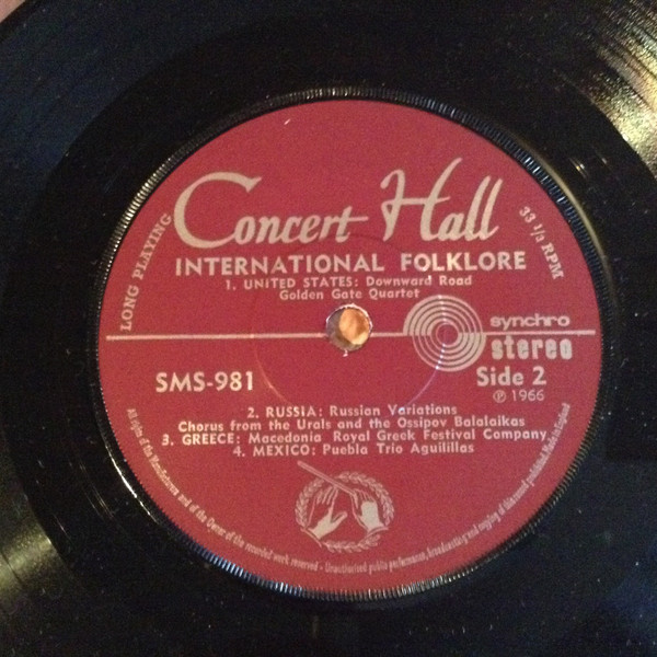 Various - Folklore International - Used Vinyl Record 7" image 4