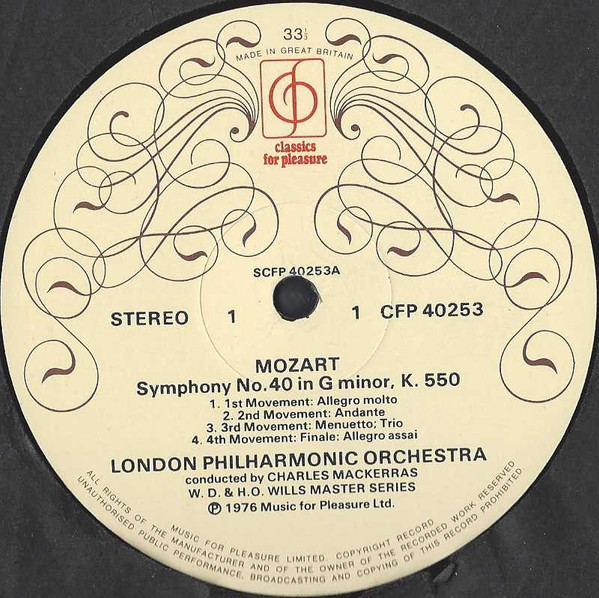 Wolfgang Amadeus Moz - Symphony No. 40 In G Minor / Symphony No. 41 I image 3