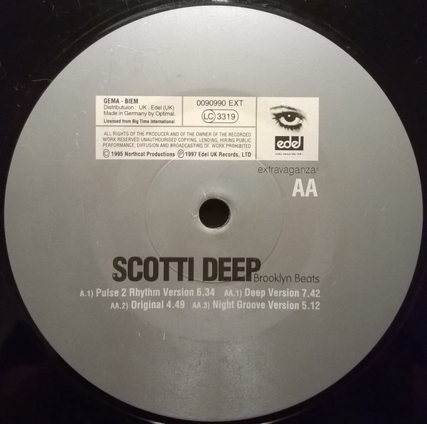 Scotti Deep - Brooklyn Beats - Used Vinyl Record 12" image 4