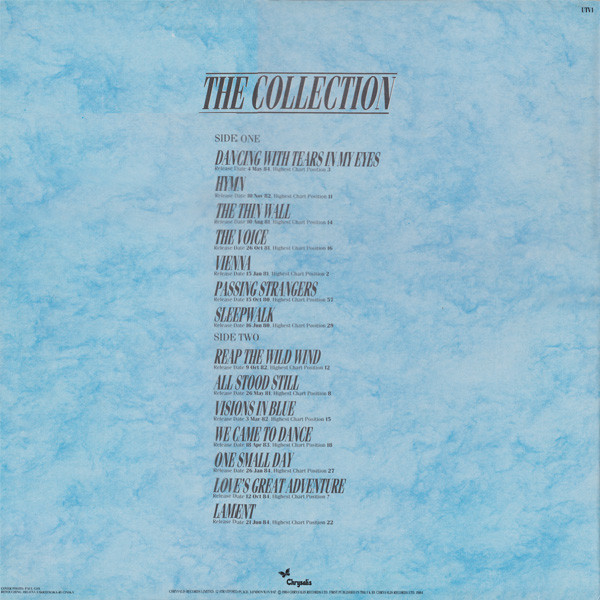 Ultravox - Collection - Used Vinyl Record image 2
