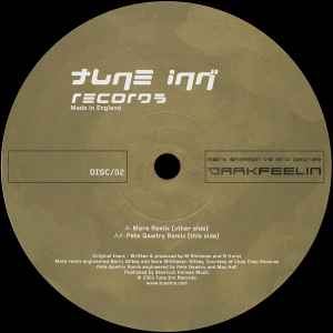 Mark Shimmon vs. 3rd - Dark Feelin - Used Vinyl Record 12" image 1