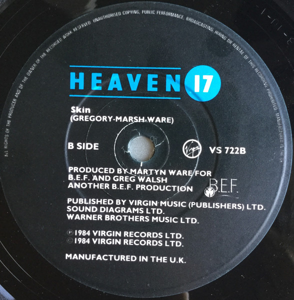 Heaven 17 - This Is Mine - Used Vinyl Record 7" image 4