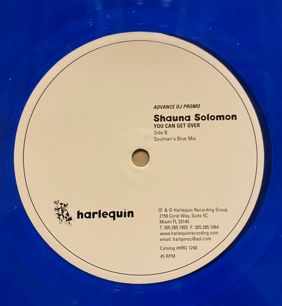Shauna Solomon - You Can Get Over - Used Vinyl Record 12" image 2