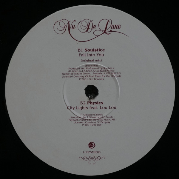 Various - Nu De Lune - Deep 'n Sexy House 4 Track Sampler - Used Viny image 2