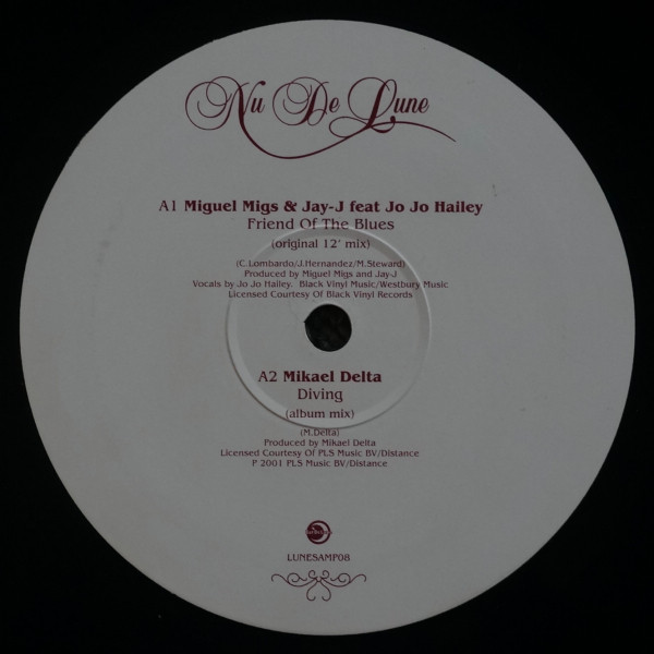 Various - Nu De Lune - Deep 'n Sexy House 4 Track Sampler - Used Viny image 3
