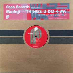 Modaji - Things U Do 4 Me - Used Vinyl Record 12" image 1