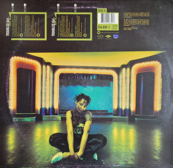 Karen Ramirez - Troubled Girl - Used Vinyl Record 12" image 4