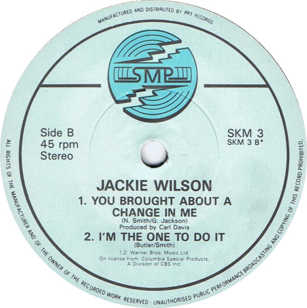 Jackie Wilson - Reet Petite - Used Vinyl Record 7" image 4