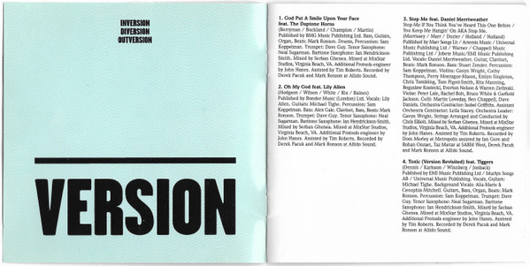 Mark Ronson - Version - Used CD image 5