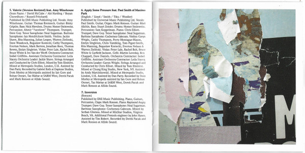 Mark Ronson - Version - Used CD image 6