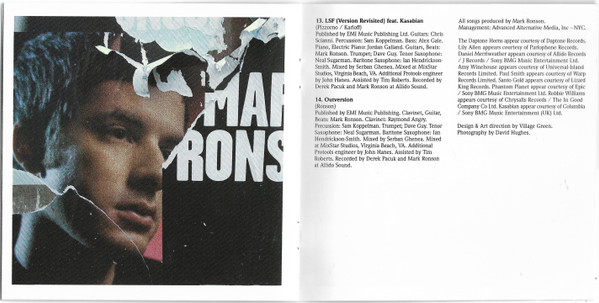 Mark Ronson - Version - Used CD image 8