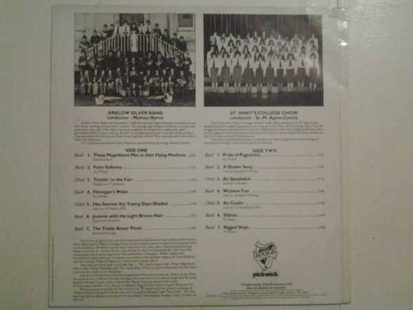 Arklow Silver Band - Among The Wicklow Hills - Used Vinyl Record image 2