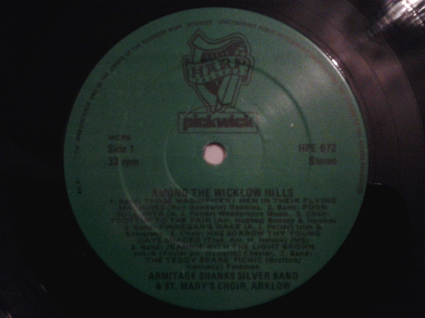 Arklow Silver Band - Among The Wicklow Hills - Used Vinyl Record image 3