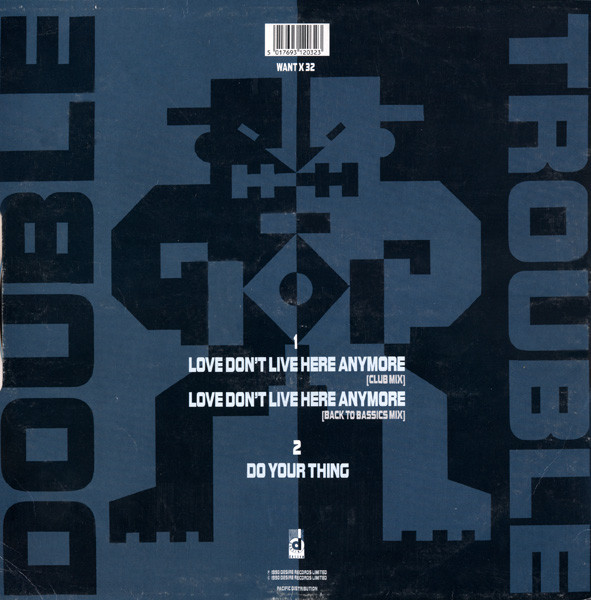 Double Trouble - Love Don't Live Here Anymore - Used Vinyl Record 12" image 2
