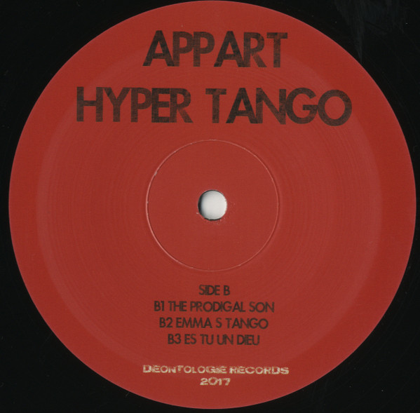 A.P.P.A.R.T - Hyper Tango - Used Vinyl Record 12" image 4