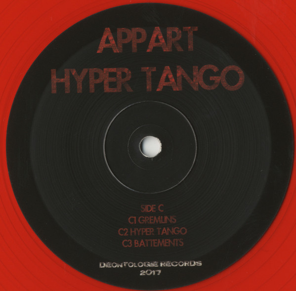 A.P.P.A.R.T - Hyper Tango - Used Vinyl Record 12" image 5