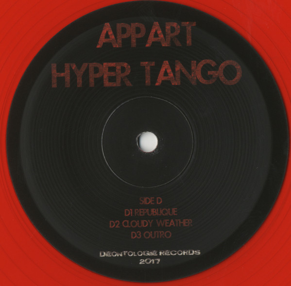 A.P.P.A.R.T - Hyper Tango - Used Vinyl Record 12" image 6