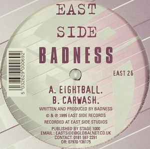 Badness - Eightball / Carwash - Used Vinyl Record 12" image 1