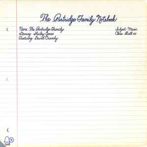 Partridge Family - Notebook - Used Vinyl Record image 1